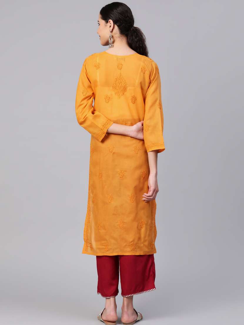 women's straight kurta - 17098982 -  Standard Image - 2