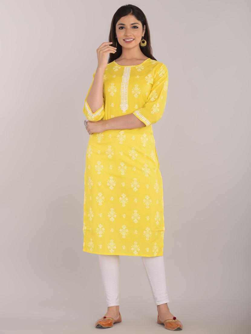 women's straight kurta - 17101977 - Zoom Image - 0