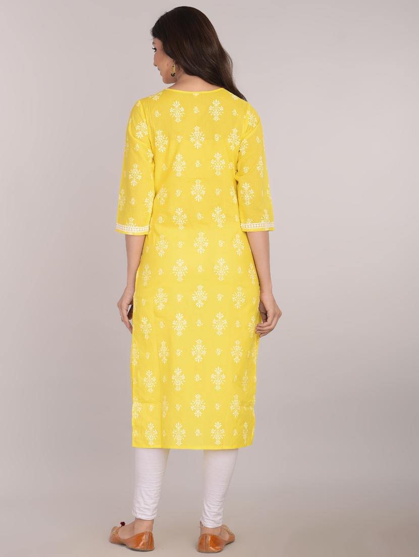 women's straight kurta - 17101977 - Standard Image - 2