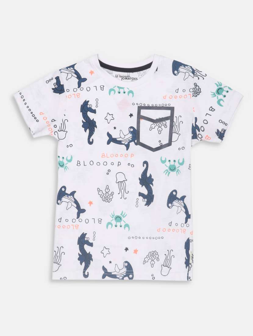 white cotton t-shirt with free mask