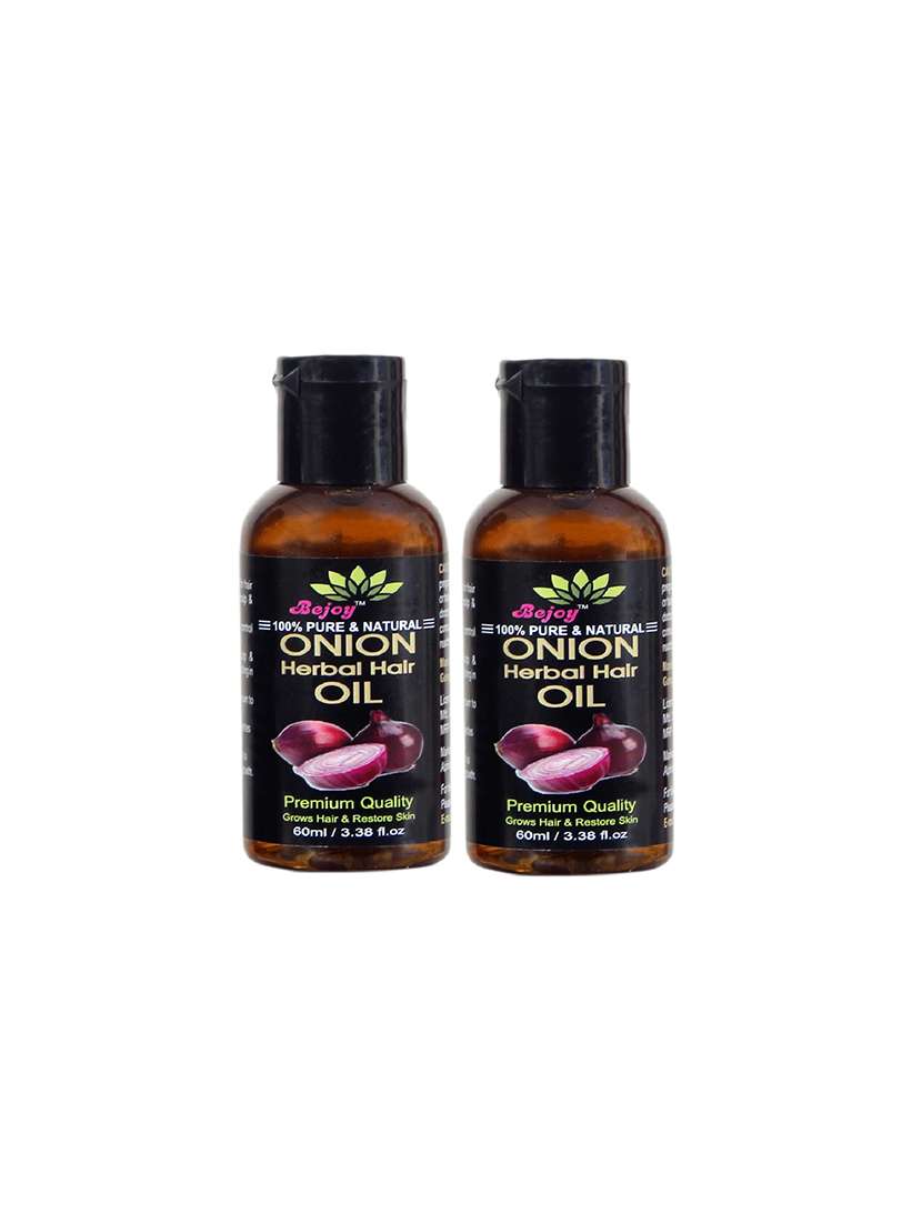 bejoy red herbal onion oil 120ml (set of 2)