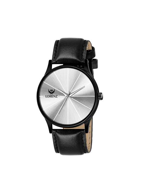 lorenz casual silver dial analog watch for men | watch for boys- mk-3056k - 17104521 -  Standard Image - 0