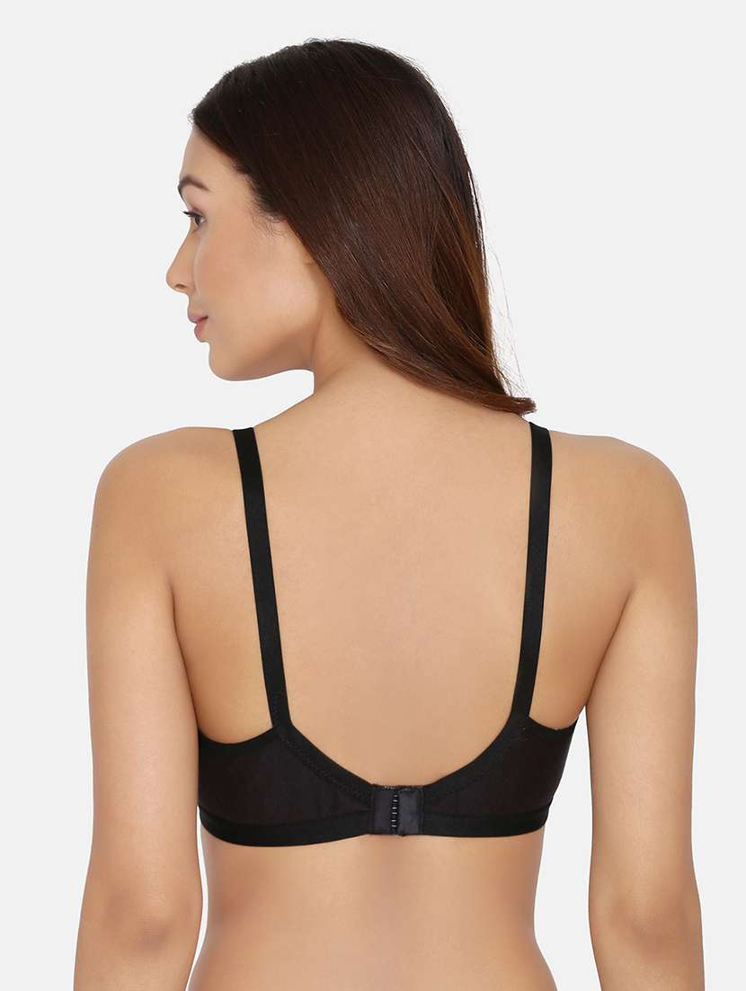 black solid minimizer bra - 17104872 -  Standard Image - 2