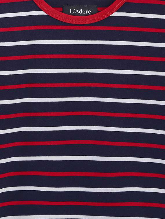 navy blue cotton tshirt - 17107451 -  Standard Image - 2