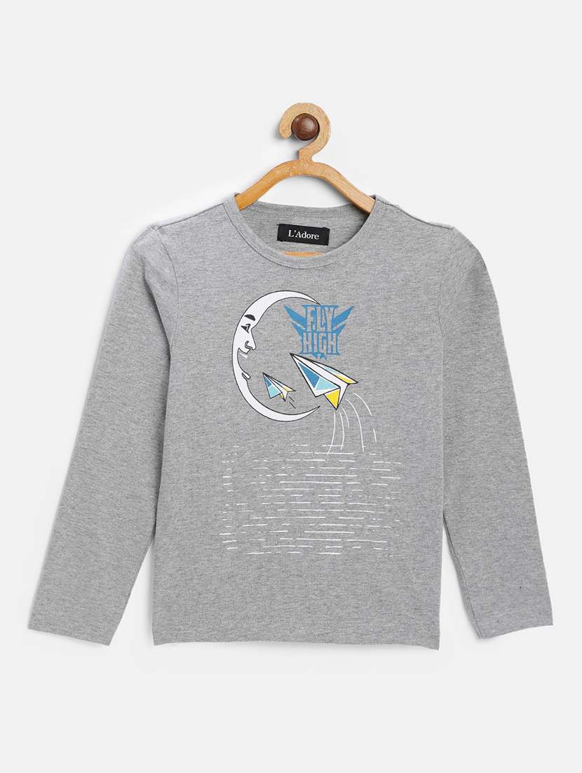 grey cotton tshirt