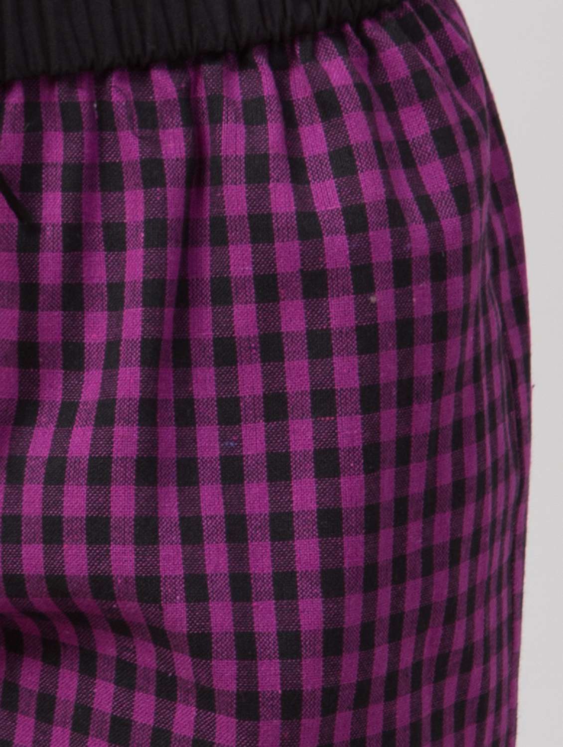 Checkered Nightwear Shorts