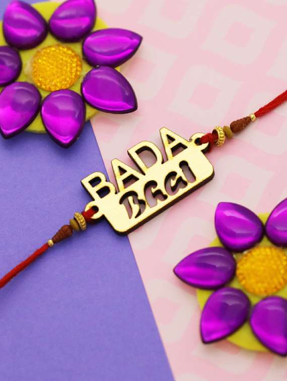  exclusive " bada bhai" rakhi 