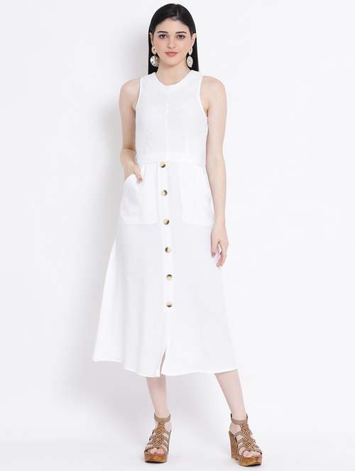 women's solid dress - 17116383 - Standard Image - 0