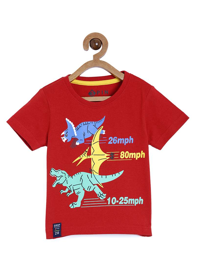 red cotton tshirt
