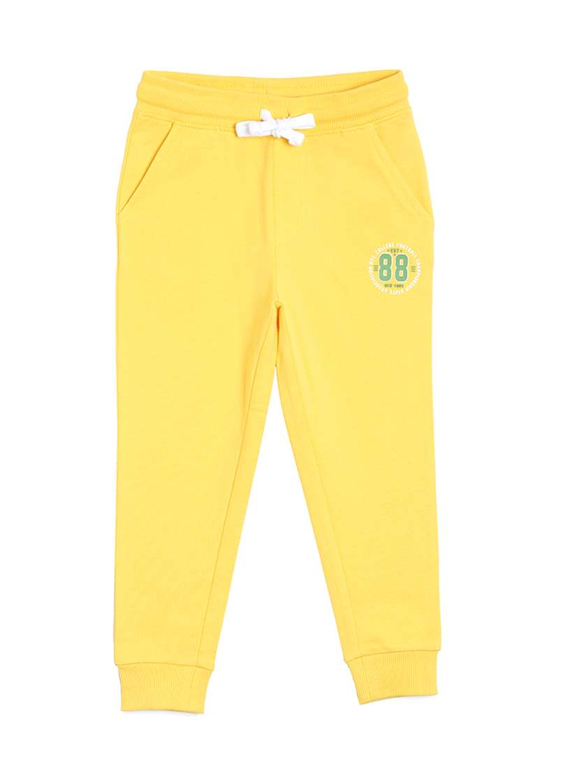 yellow cotton track wear