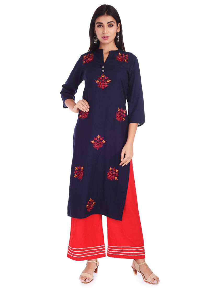 women's straight kurta