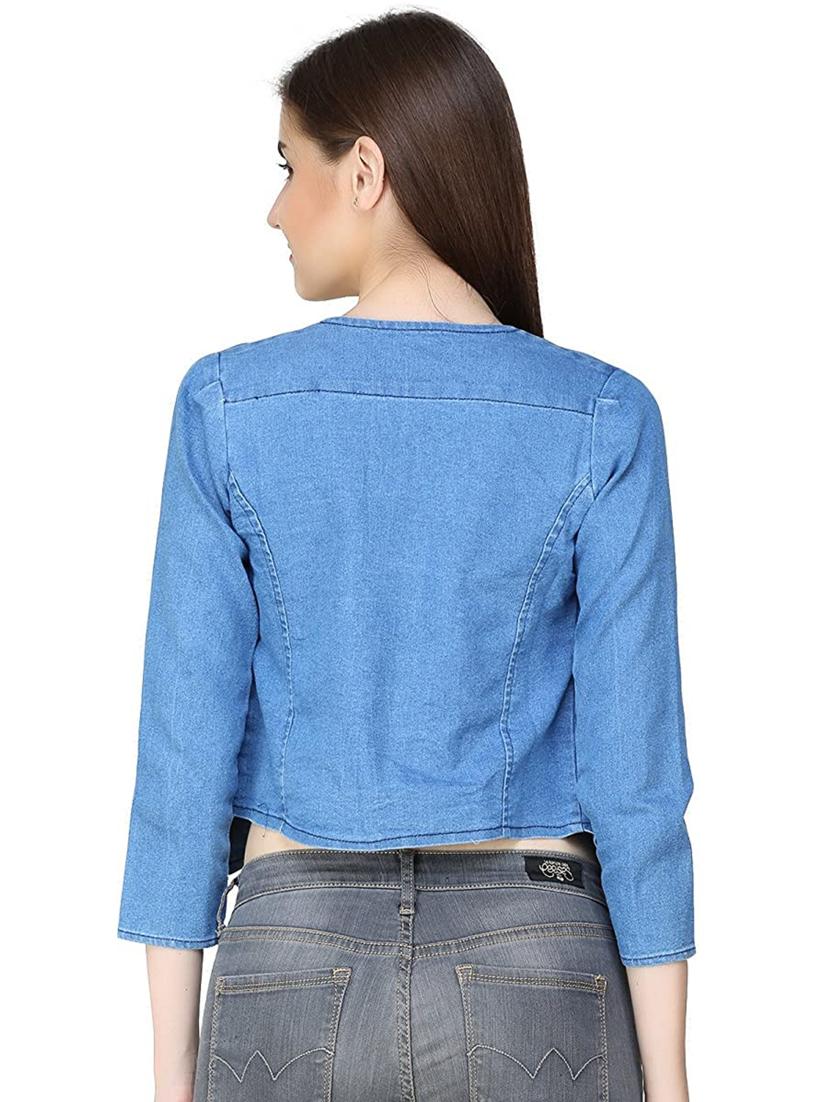 denim summer jacket - 17125942 - Standard Image - 2