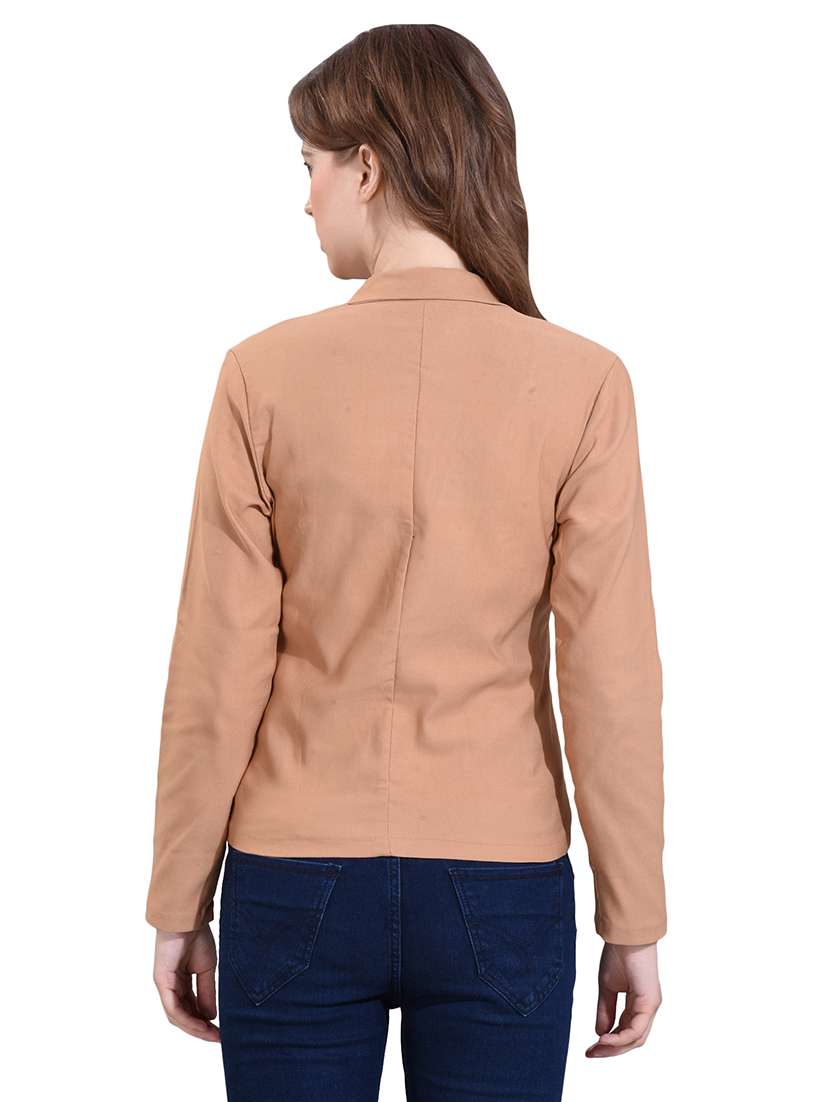 single button casual blazer - 17125950 - Standard Image - 2