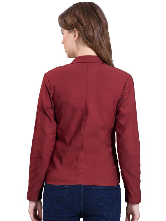 single button casual blazer - 17125952 - Standard Image - 2