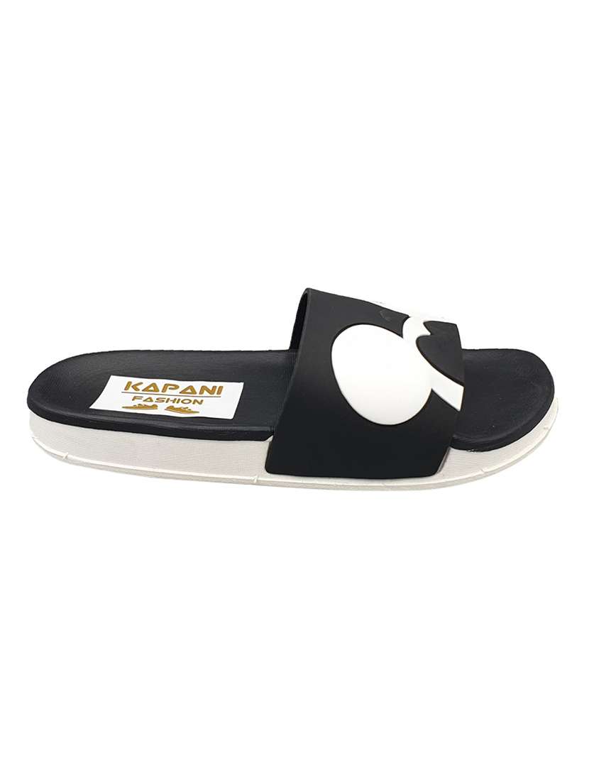 black rubber  flip flops - 17126233 -  Standard Image - 2