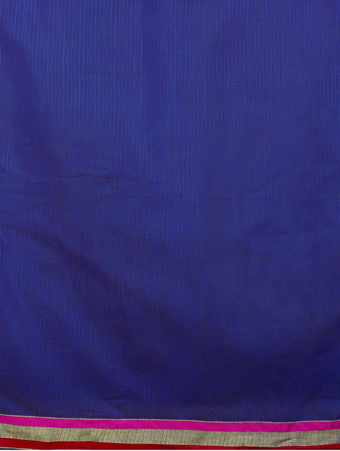 solid woven saree with blouse - 17127280 - Standard Image - 2