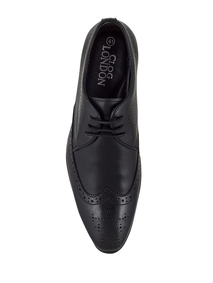 black lace-up brouges - 17129540 - Standard Image - 2