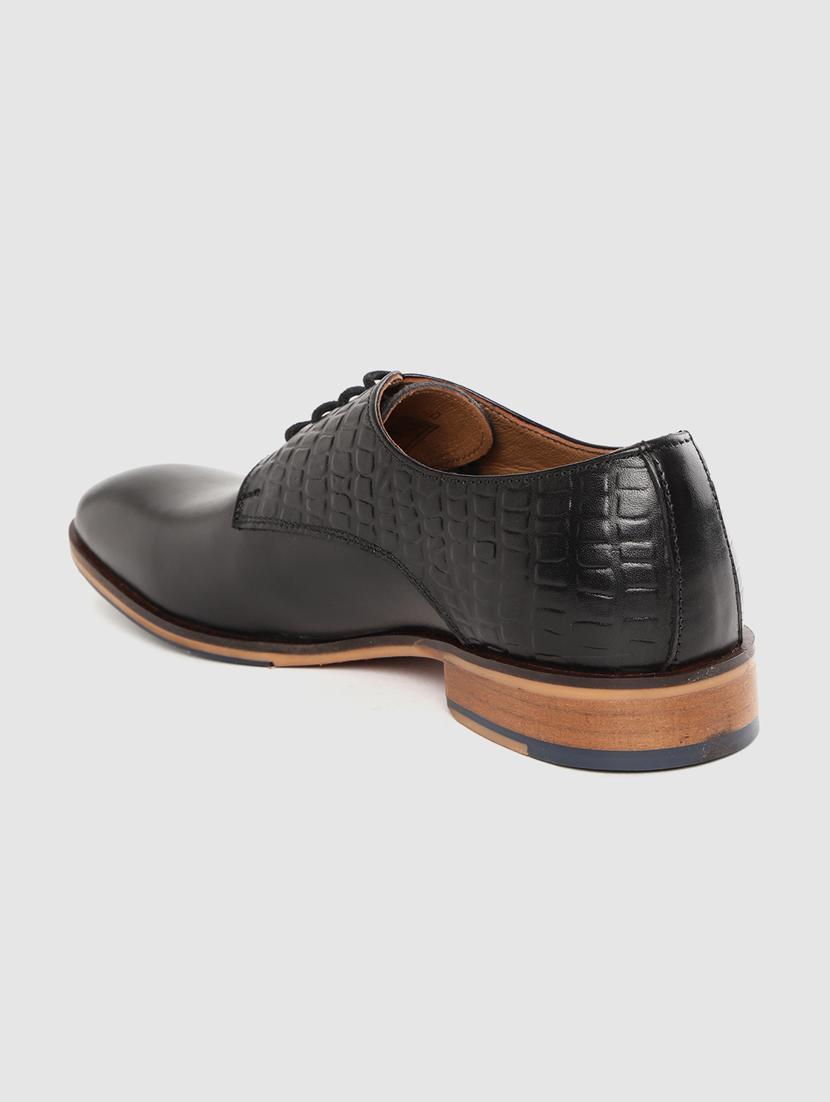 black lace-up derbys - 17129551 - Standard Image - 2