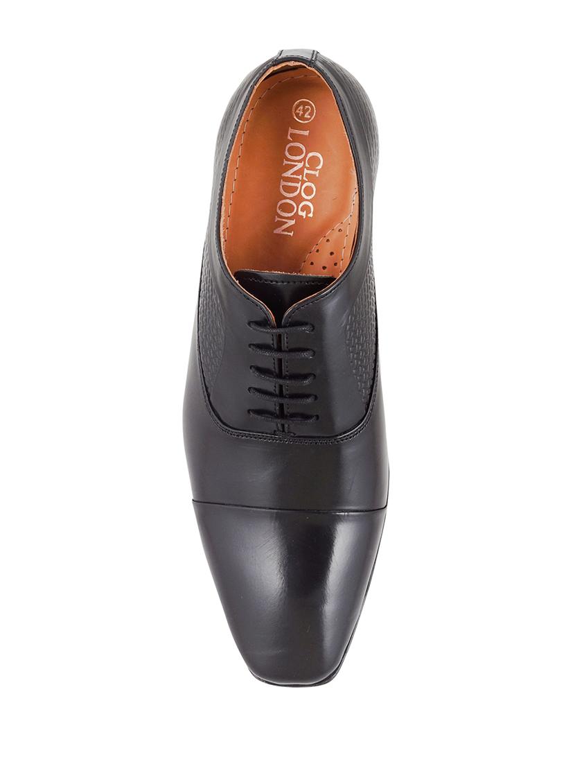 black lace-up oxfords - 17129557 - Standard Image - 2