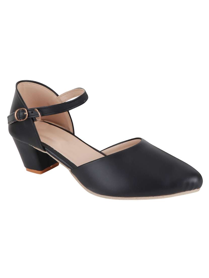 black back strap sandal 