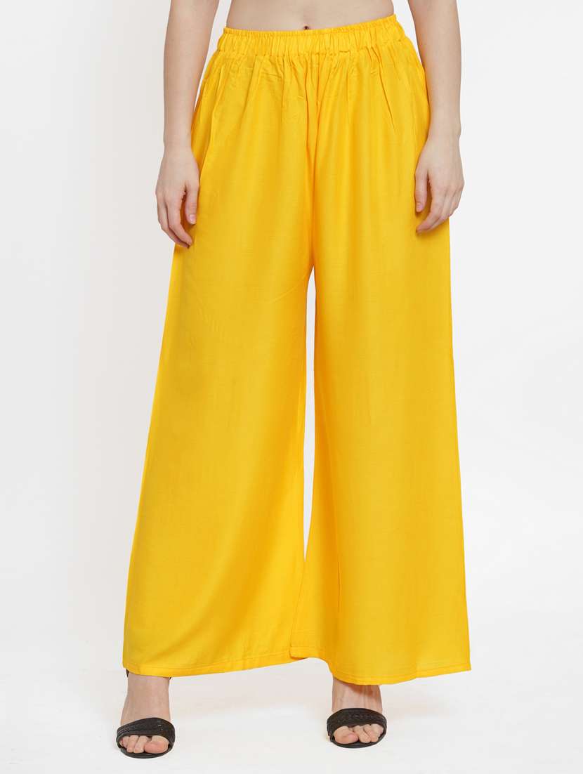 high rise cullottes palazzo