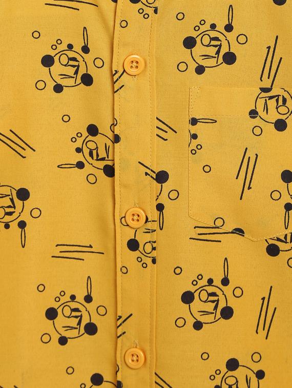 yellow cotton shirt - 17129887 - Standard Image - 2