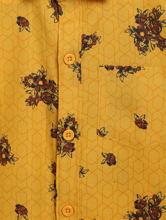yellow cotton shirt - 17129898 - Standard Image - 2