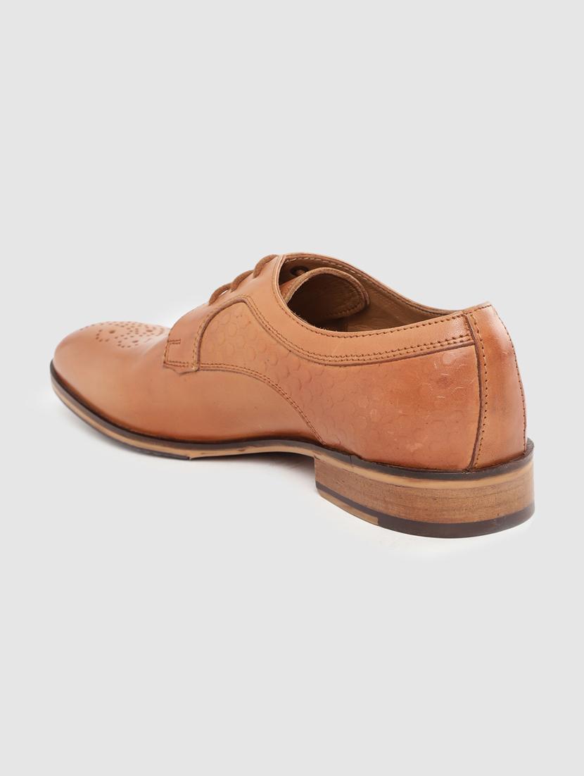 tan lace-up brouges - 17129922 - Standard Image - 2