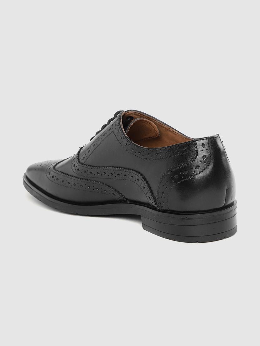 black lace-up brouges - 17129925 - Standard Image - 2