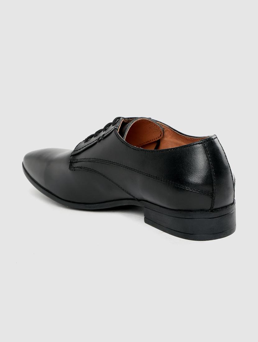 black lace-up derbys - 17129928 - Standard Image - 2