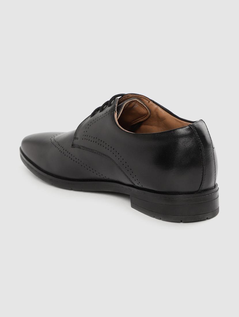 black lace-up derbys - 17129935 - Standard Image - 2