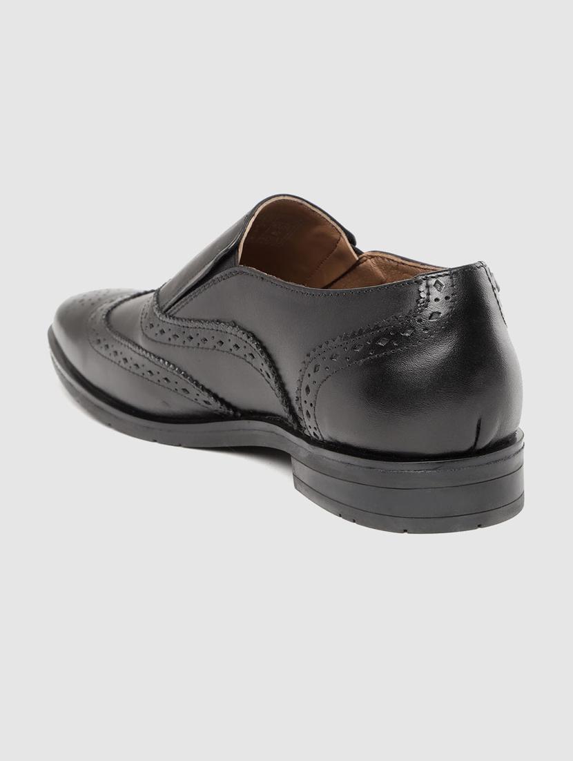 black lace-up brouges - 17129946 - Standard Image - 2