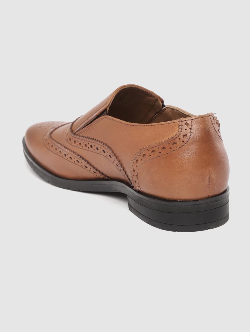 tan lace-up brouges - 17129948 - Standard Image - 2