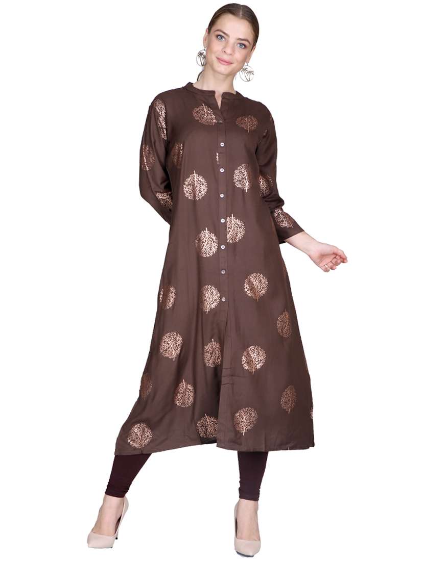 women's front slit kurta