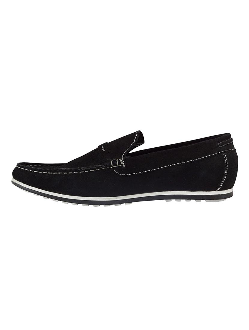 black slip on loafers - 17134349 - Standard Image - 2
