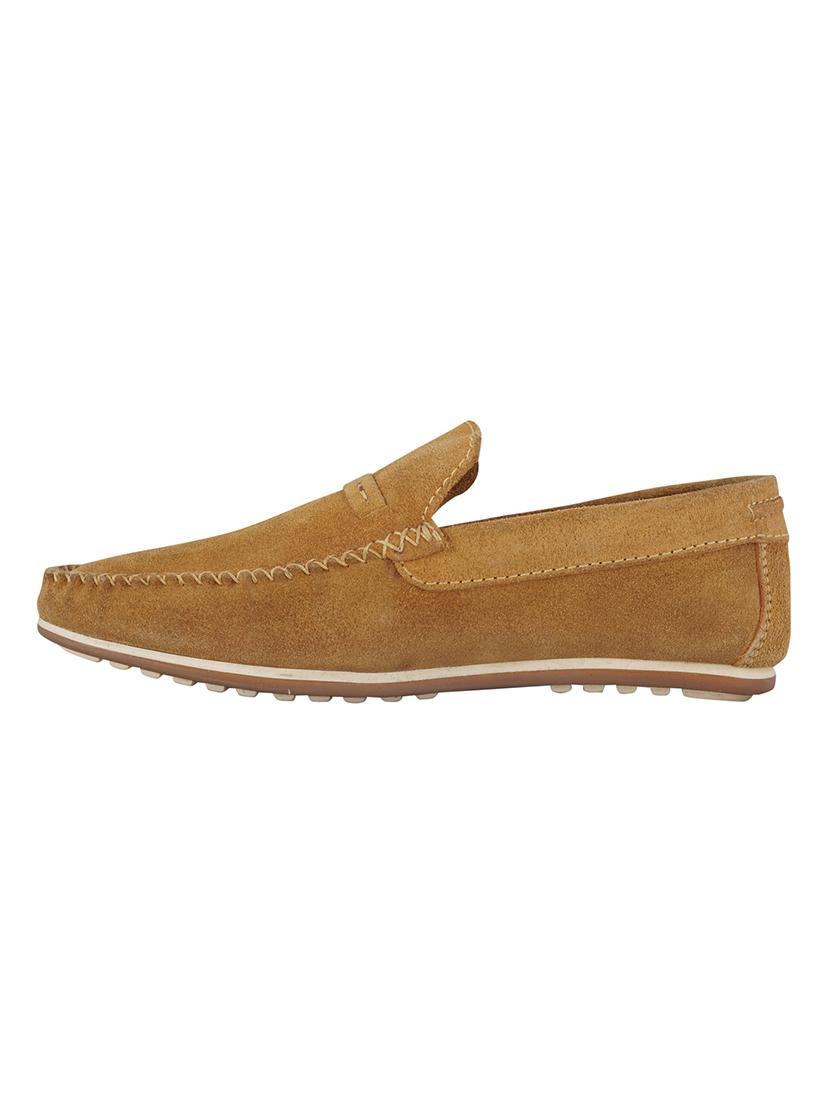 tan slip on loafers - 17134350 - Standard Image - 2