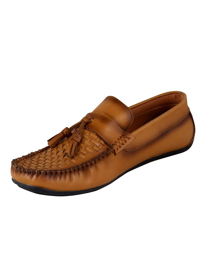 tan slip on loafers - 17134356 - Standard Image - 2