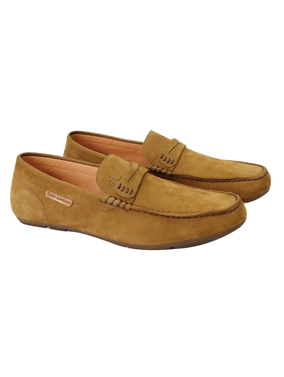 tan slip on loafers - 17134362 - Standard Image - 2