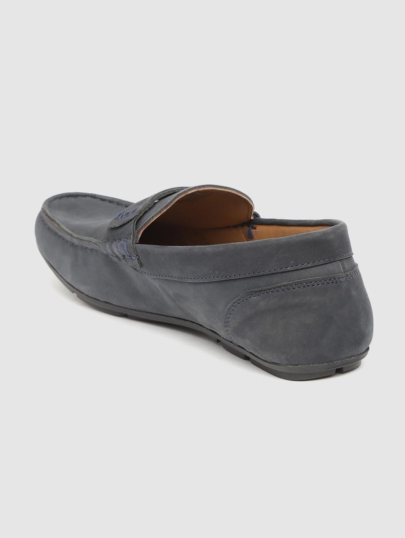 navy slip on loafers - 17134372 - Standard Image - 2