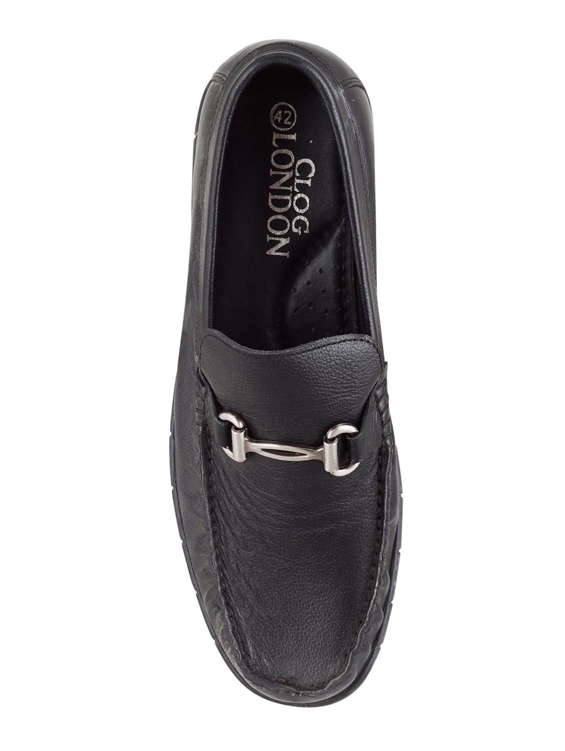 black slip on loafers - 17134384 - Standard Image - 2