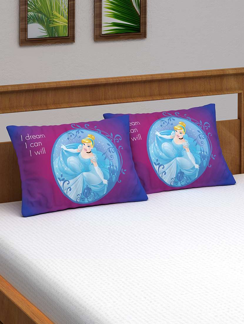   princess kids pillow cover pack of 2