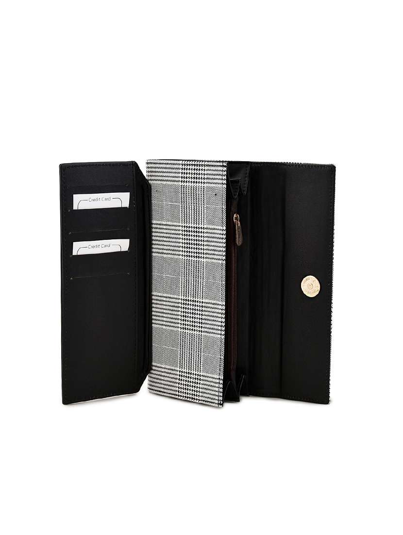 black leatherette (pu) wallet - 17140751 -  Standard Image - 2