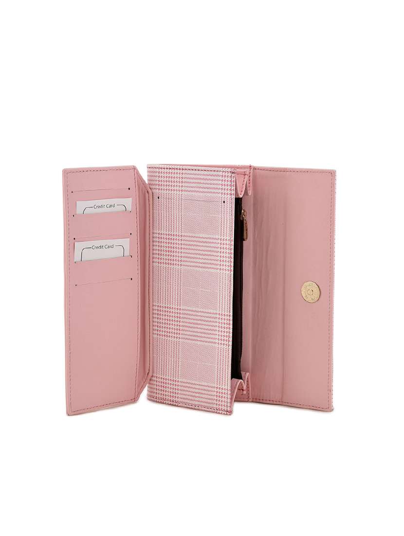 pink leatherette (pu) wallet - 17140754 -  Standard Image - 2