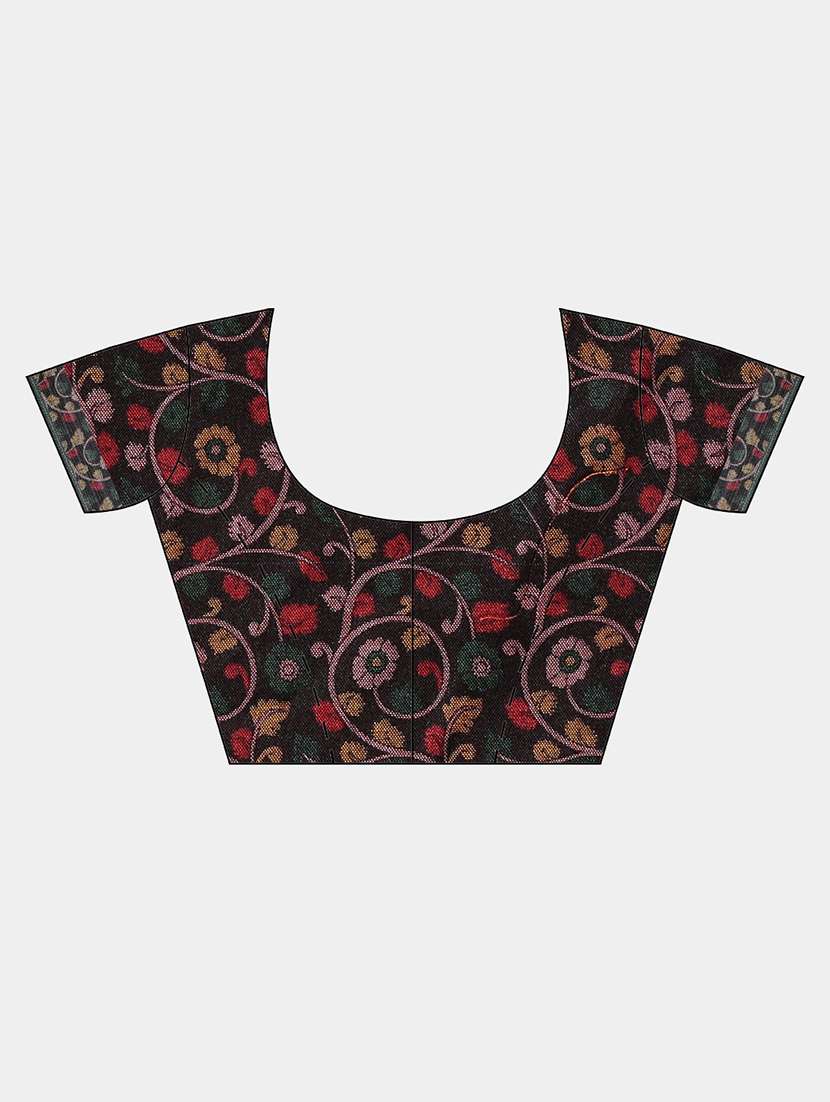 kalamkari woven saree with blouse - 17140954 -  Standard Image - 2