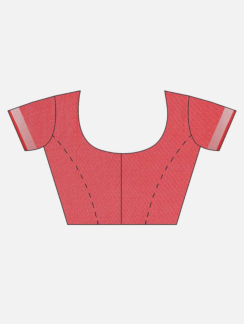 solid woven saree with blouse - 17140971 -  Standard Image - 2