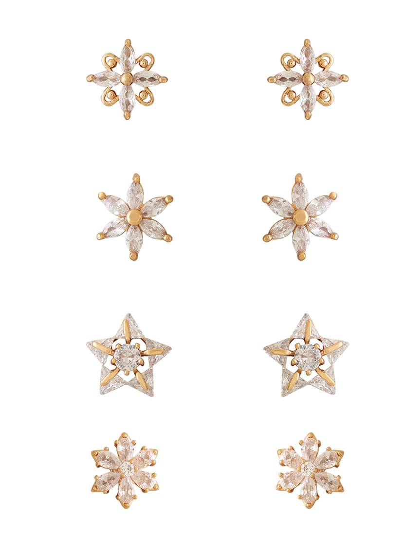 gold metal combo's. earring