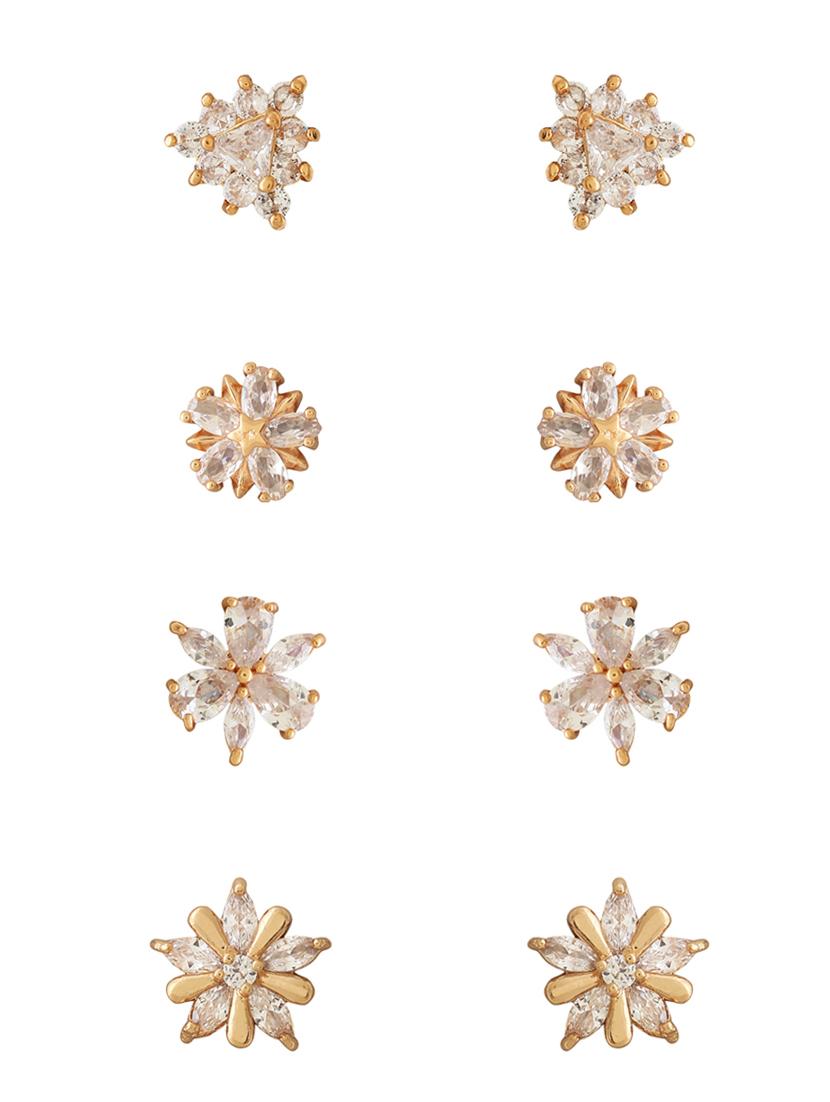 gold metal combo's. earring - 17142674 - Zoom Image - 0