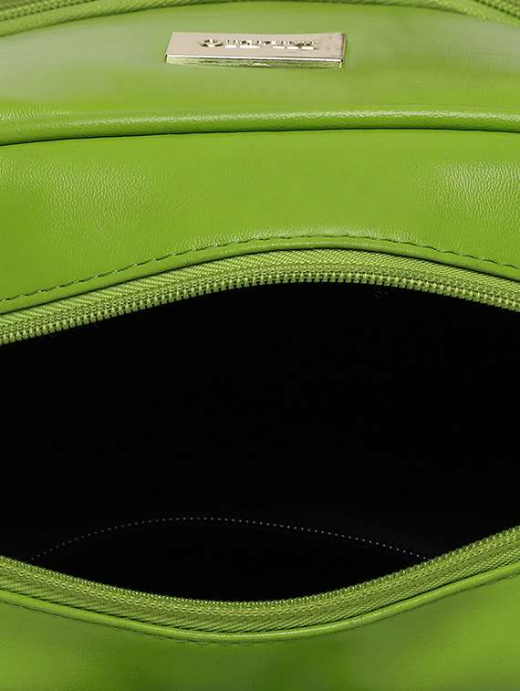 green leatherette (pu) regular backpack - 17142794 -  Standard Image - 2