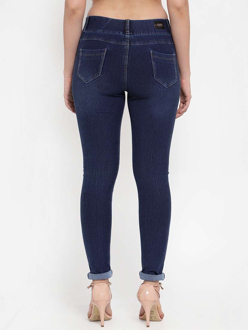 blue denim jeggings - 17144200 - Standard Image - 2