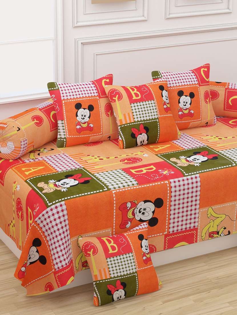 cotton diwan set of 8 pieces